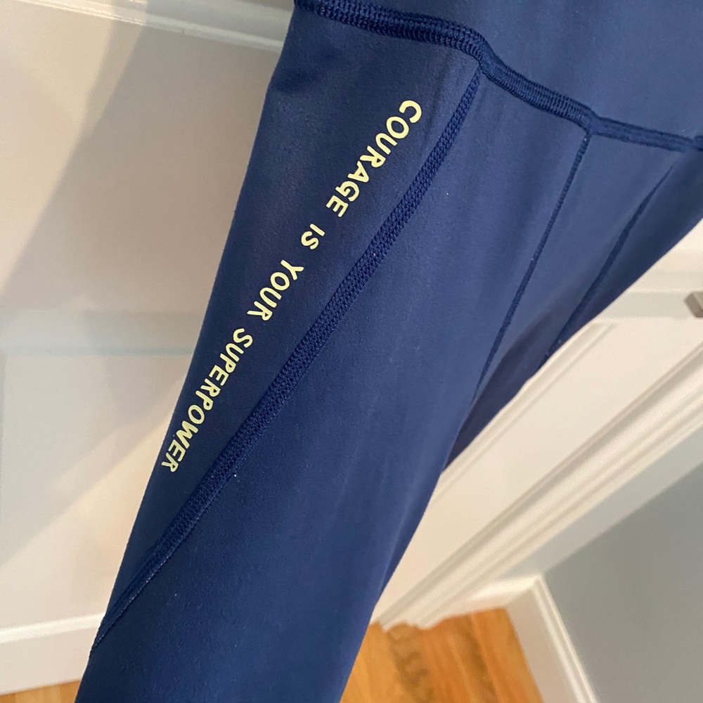 Athleta Girl + Simone Biles Reversible Tight "Brushstroke Blue"